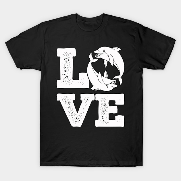 Dolphin Dolphin Lover Marine Biologist T-Shirt by KAWAIITEE